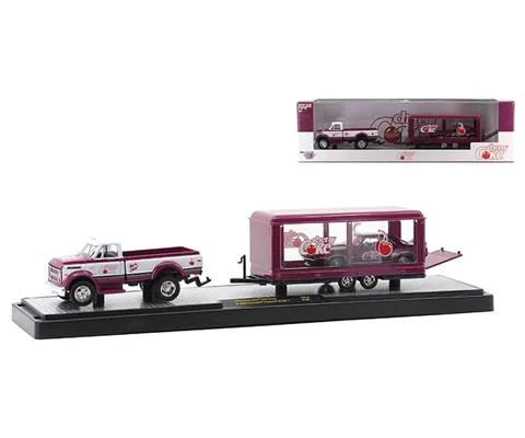 Cherry Coke - 1970 Chevrolet C60 Truck and 1969 Chevrolet Camaro SS/RS 350