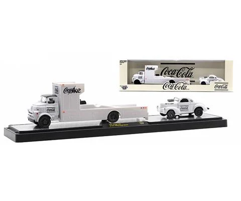 Coca-Cola - 1957 Dodge COE Car Hauler and 1941 Willys Gasser