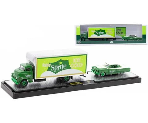 Ice Cold Sprite - 1958 Dodge COE Truck and 1955 Dodge Royal Lancer