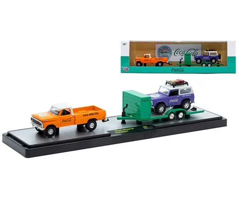 Coca-Cola - 1969 Ford F-100 Ranger 4x4 and 1966 Ford Bronco