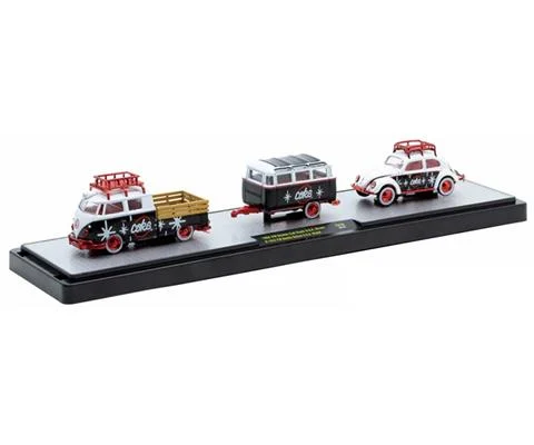 Coca-Cola - 1960 Volkswagen Double Cab Truck U S A Model and 1963 Volkswagen Beetle Deluxe U S A Mode