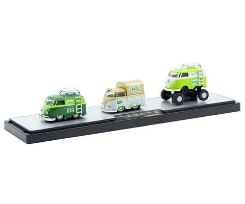 Sprite - 1960 Volkswagen Type 2 Pickup with 1960 VW Delivery Van and 1960 VW 4X4 Delivery Van