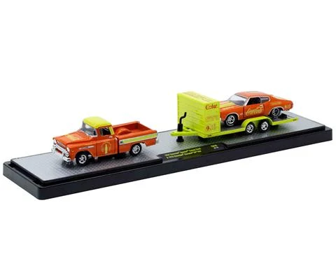 Coca-Cola - 1958 Chevrolet Apache Cameo Pickup Truck and 1970 Chevrolet Chevelle SS 454