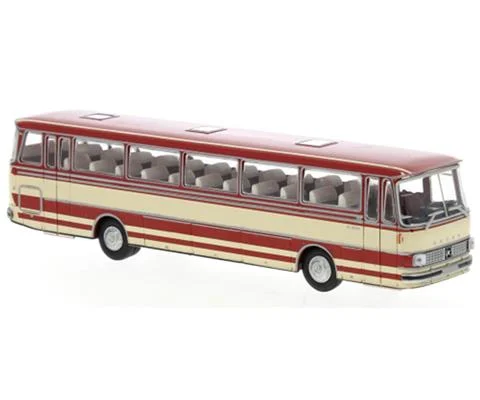 1970 Setra S 150 H in Red and Beige - BREKINA