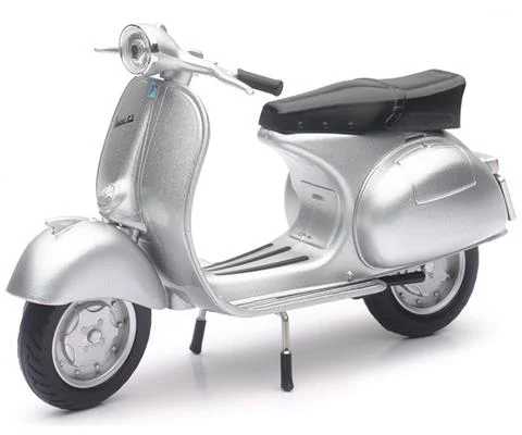 1953 Vespa 150GS Scooter in Silver - NEW-RAY