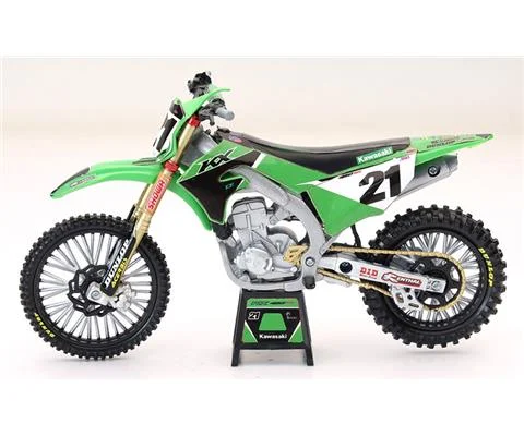 2022 Kawasaki Factory Team KX450F Dirt Bike - #21 Jason Anderson