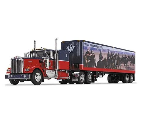 John Courage - Kenworth W900A with 60 Sleeper and 40 Vintage Trailer