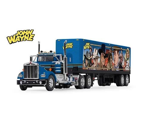 John Comic Edition - Kenworth W900A with 36 Sleeper and 40 Vintage Trailer