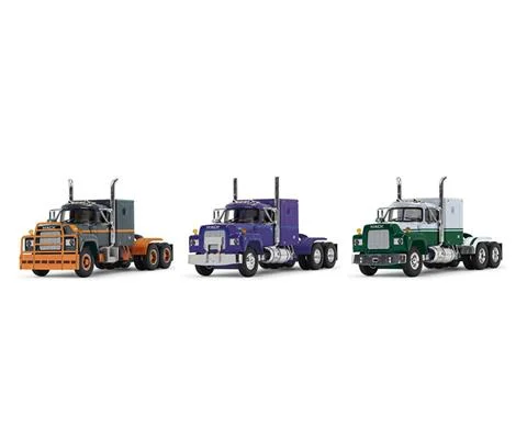 Mack R Model with Sleeper Bunk Trio Set - Cab Only