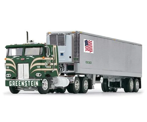 Greenstein Trucking Company - Peterbilt 352 COE with 86 Sleeper and 40 Vintage Trailer with Reefer