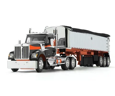 Kenworth W990 Day Cab MAC Coal End Dump Trailer - DCP