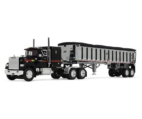 Mack 125th Anniversary - Mack Super-Liner with 60 Flat Top Sleeper and East End Dump Trailer