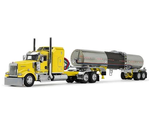 Double C Transport - Kenworth W900L with 60 Aerodyne Sleeper and Brenner Tank Trailer