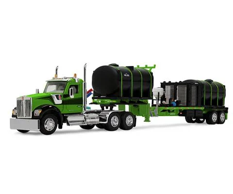 Kenworth W990 Day Cab with Demco 42 Liquid Fertilizer Tender Trailer - DCP