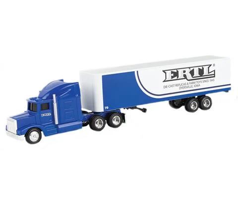 ERTL - Sleeper Cab and Dry Van Trailer with ERTL Graphics - 79 Years of ERTL - 1st in the