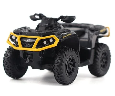 Can-Am Outlander XT-P 1000R ATV in Iron Gray Black and Neo Yellow