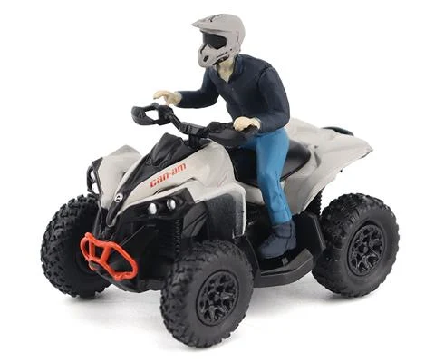 Can-Am Renegade X XC 1000R ATV in Chalk Gray and Magma Red