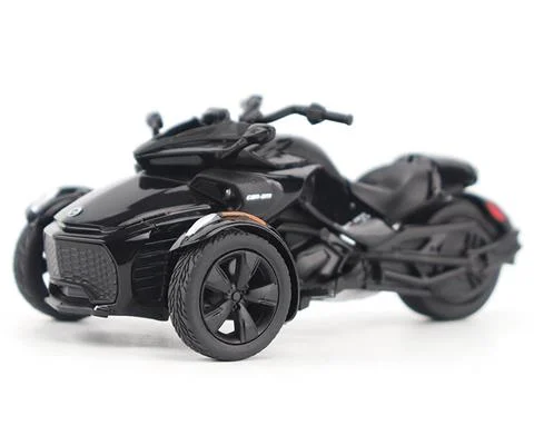 Can-Am Spyder F3 3-Wheel Motorcycle in Steel Black Metallic
