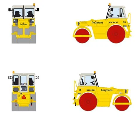 Heijmans - HAMM HW 90 Drump Compactor