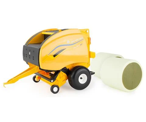 New Holland T8 385 with Grain Cart in Yellow with Blue Stripe - ERTL