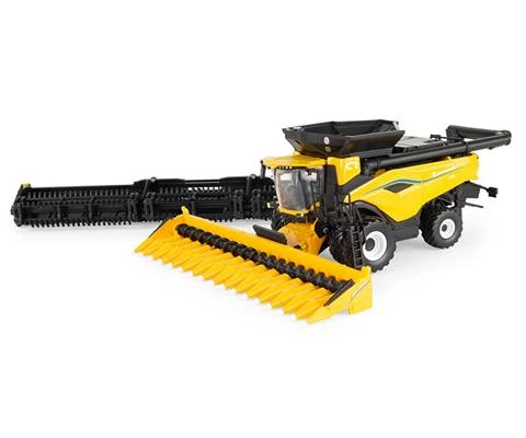 New Holland Class 11 Combine with Dual Wheels with Harvester Set - Prestige Collection
