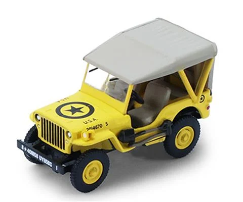 1942 Willys MB Jeep in Mustard Brown - U S Army Air Forces