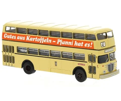 BVG - Pfanni - 1960 Bussing D2U Double Decker Bus
