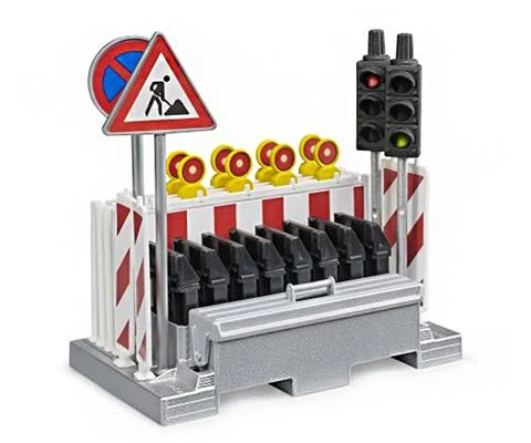 Traffic Safety Set with Traffic Lights - BRUDER