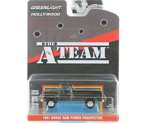 1981 Dodge Power Ram Prospector in Black - The A-Team 1983-87 TV Series