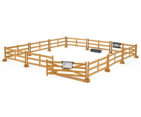 Brown Pasture Fence - BRUDER
