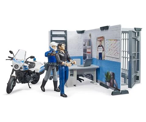 Police Station Playset - BRUDER