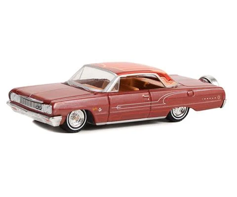 1964 Chevrolet Impala with Continental Kit in Copper Brown - GREENLIGHT