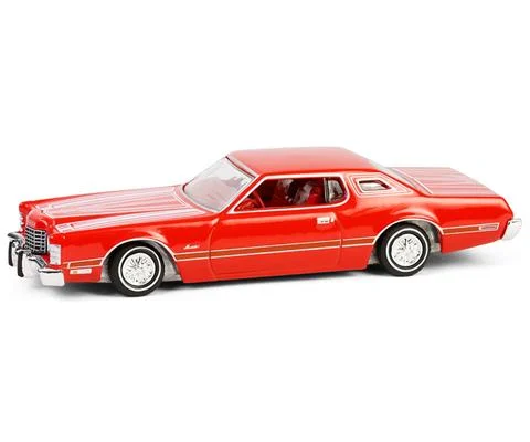 1973 Ford Thunderbird in Red Custom - GREENLIGHT