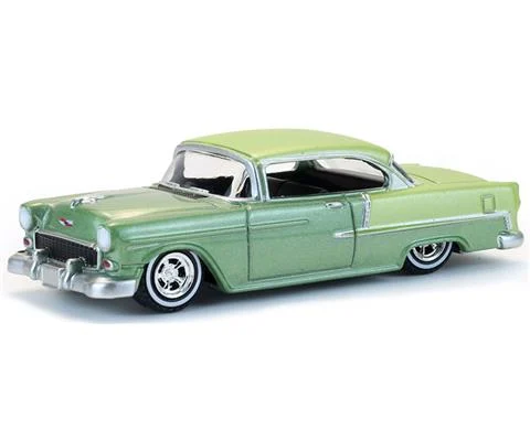 1956 Chevrolet Bel Air Lowrider in Crocus Yellow and Laurel Green Two-Tone