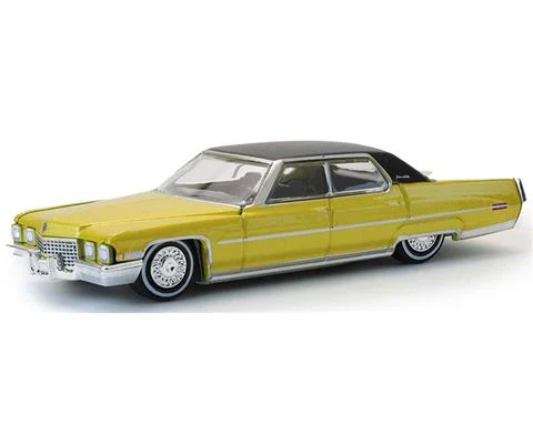 1971 Cadillac Sedan Deville Lowrider in Gold Metallic - GREENLIGHT