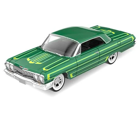 1963 Chevrolet Impala Convertible in Emerald Green - GREENLIGHT