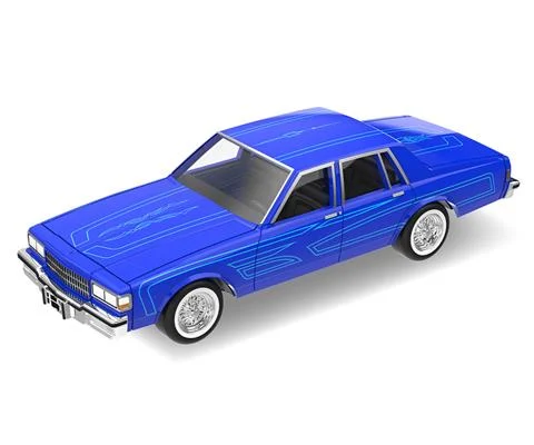 1986 Chevrolet Caprice in Electric Blue - GREENLIGHT