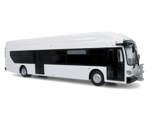 NFI Xcelsior XN40 Transit Bus in Blank White - ICONIC REPLICAS
