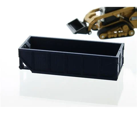 Rolloff Dumpster 15 yards - dark blue