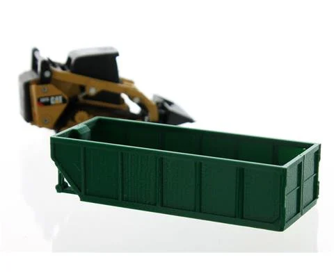 Rolloff Dumpster 15 yards - green