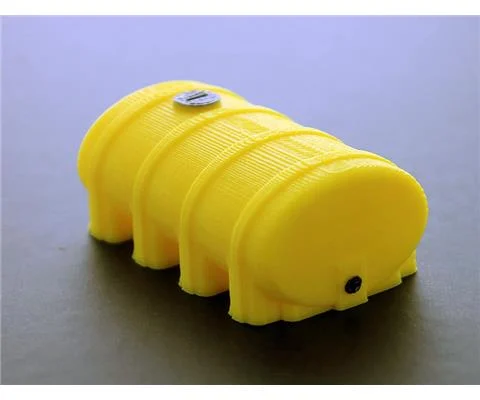 Elliptical Leg Tank - 2000 Gallon - Yellow