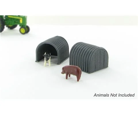 Hog / Calf Shelter - grey 2 pack