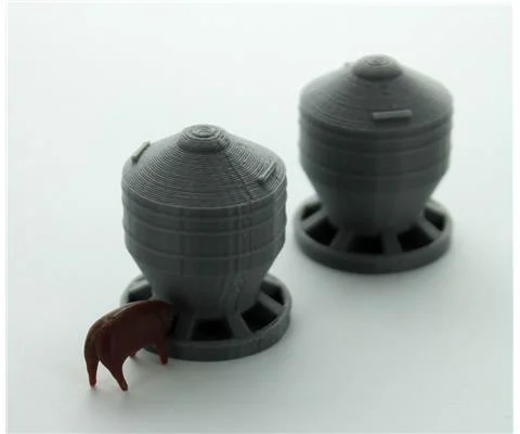 Hog Feeder - grey 2 pack