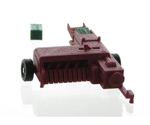 Vintage Hay Baler - 3D TO SCALE