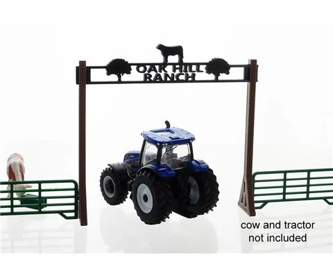 Oak Hill Ranch Entry - brown black