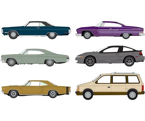 Auto World Premium - 2025 Release 2B - 6-Piece Set in a Non-Returnable Factory-Sealed Case