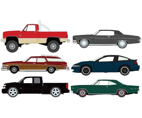 Auto World Premium - 2026 Release 2B- 6-Piece Set in a Non-Returnable Factory-Sealed Case