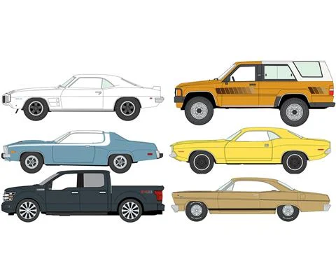 Auto World Premium - 2026 Release 3A- 6-Piece Set in a Non-Returnable Factory-Sealed Case
