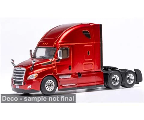 2018 Freightliner Cascadia Sleeper in Metallic Red - Cab Only