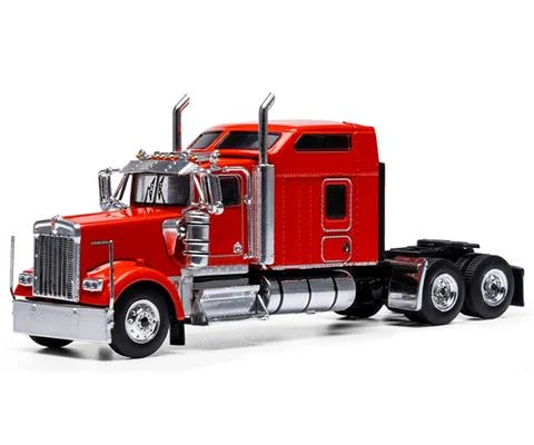 1990 Kenworth W900 Sleeper in Red - Cab Only